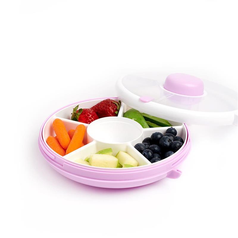 GoBe Kids Snack Spinner - Reusable Snack Container with 5