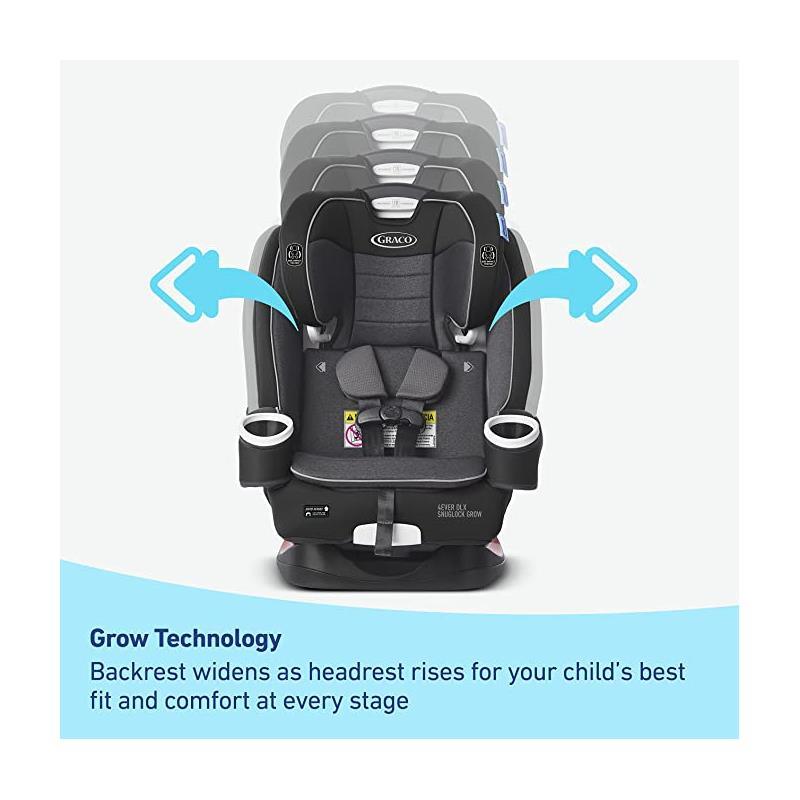 Graco - Graco 4Ever DLX SnugLock Grow 4-in-1 Car Seat, Maison Image 3