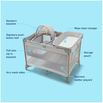 Graco Pack 'n Play® Care Suite™ Bassinet Lux Playard Image 2