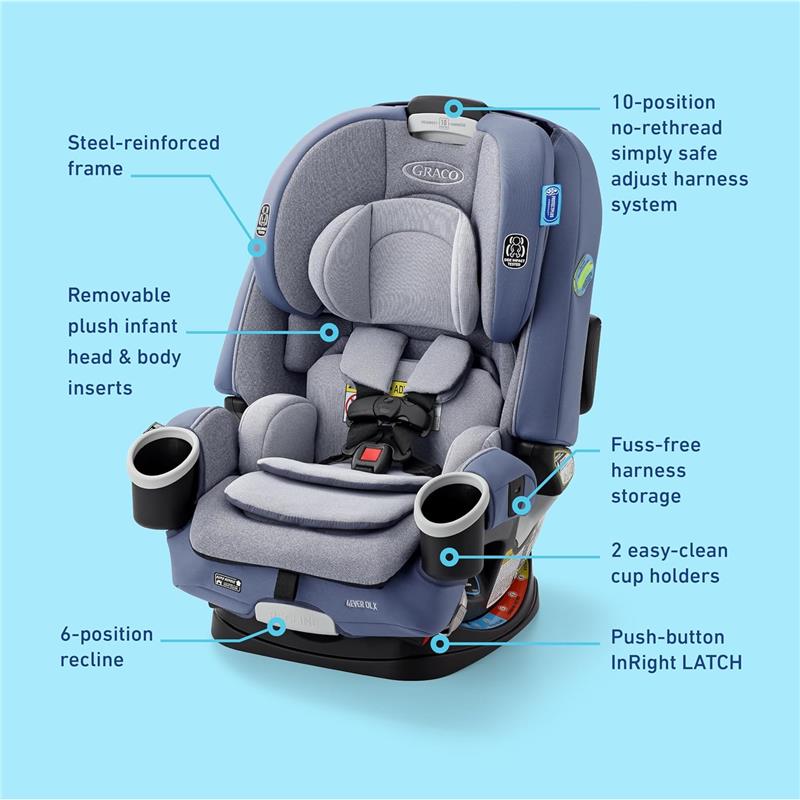 Graco 4Ever DLX 4-in-1 Car Seat (Maddox)