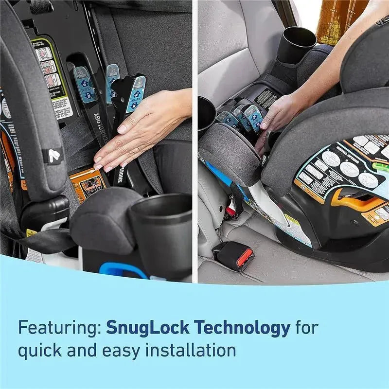 Graco 4Ever DLX Grad 5-in-1 Slim Car Seat, Harrison