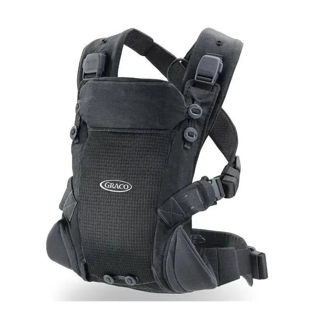 【値下交渉OK】BABY CARRIER ON チャコールグレー Graco - Cradle Me 3-in-1 Baby Carrier, Charcoal Grey