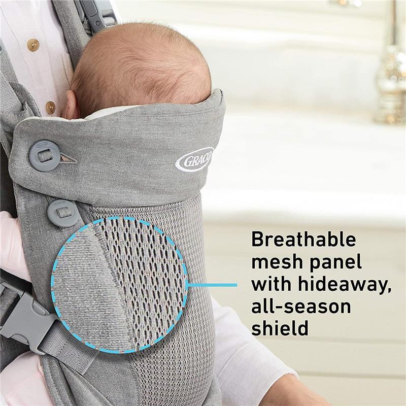Graco - Cradle Me 4-in-1 Baby Carrier, Grey Image 6