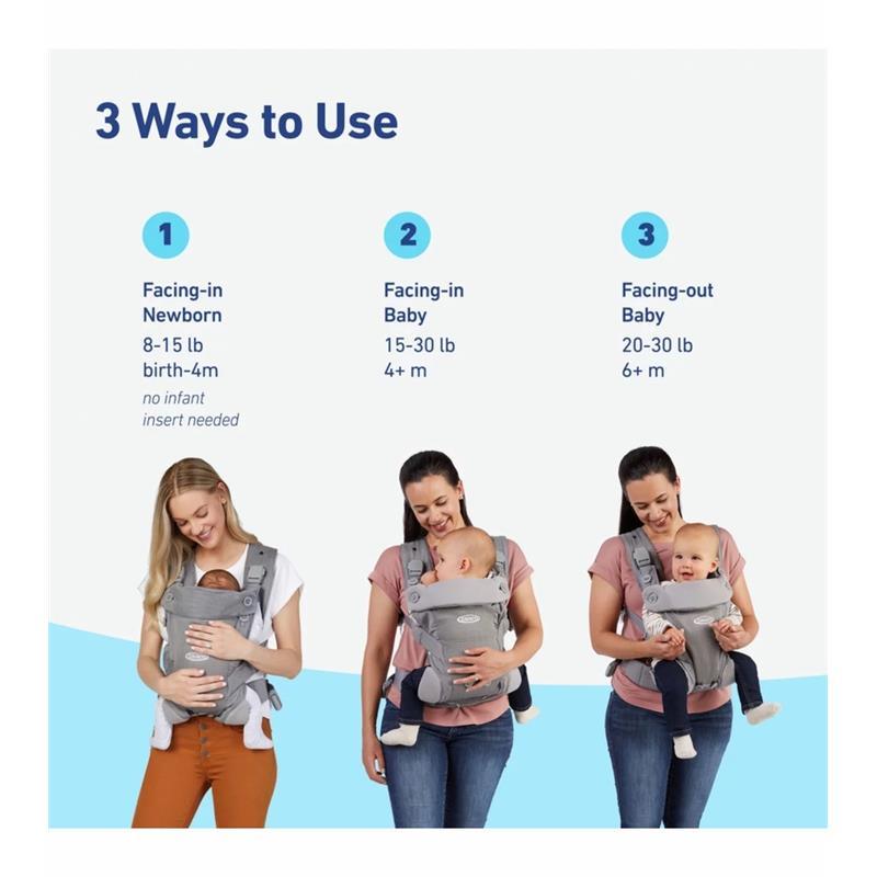 Graco - Cradle Me Lite 3-in-1 Carrier, Oatmeal Image 3