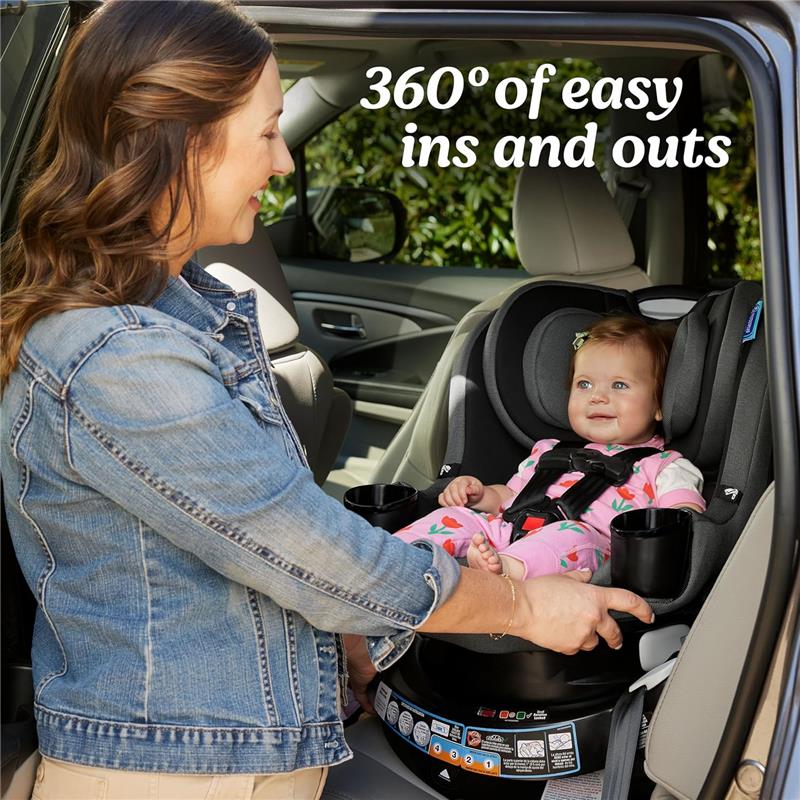 Graco EasyTurn 360 2-in-1 Convertible Car Seat, Solae Image 7