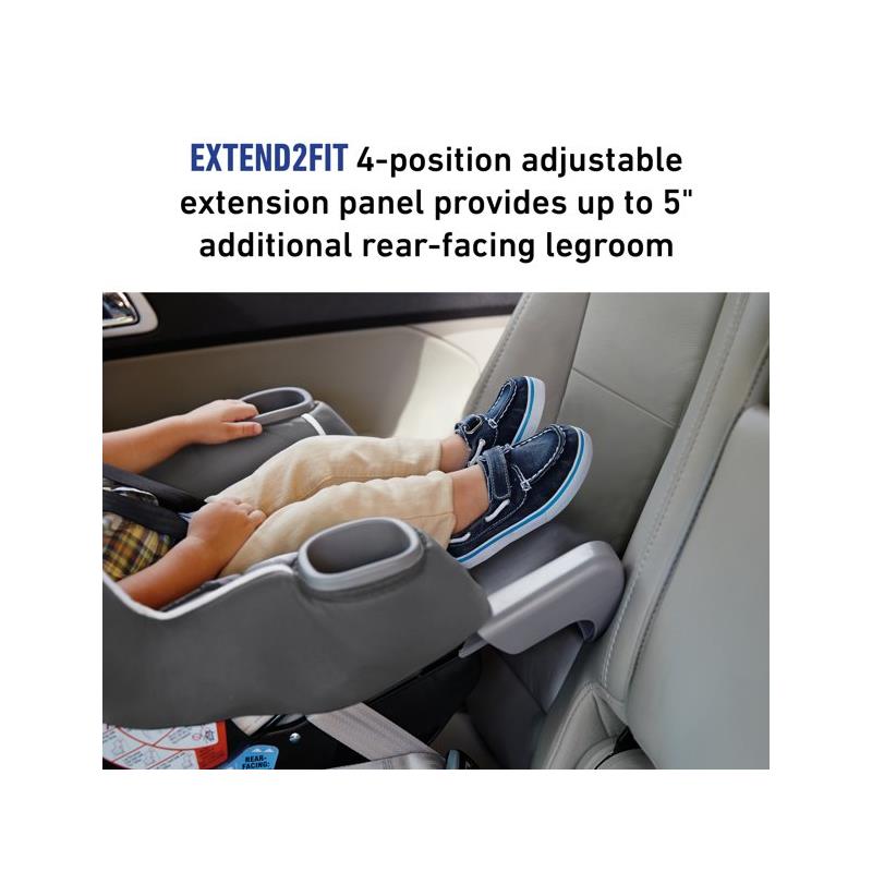Graco - Extend2Fit Convertible Car Seat, Kenzie Image 5