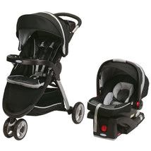 Graco FastAction Fold Sport Stroller Click Connect Travel System - Gotham Image 1