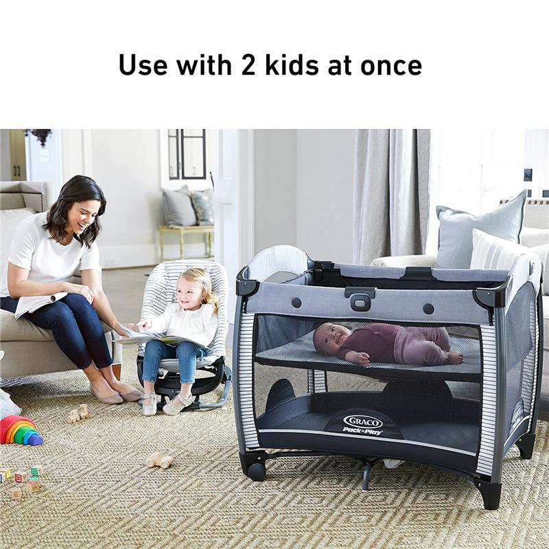 Graco Pack 'N Play Rock 'N Grow Playard, Orson Image 9