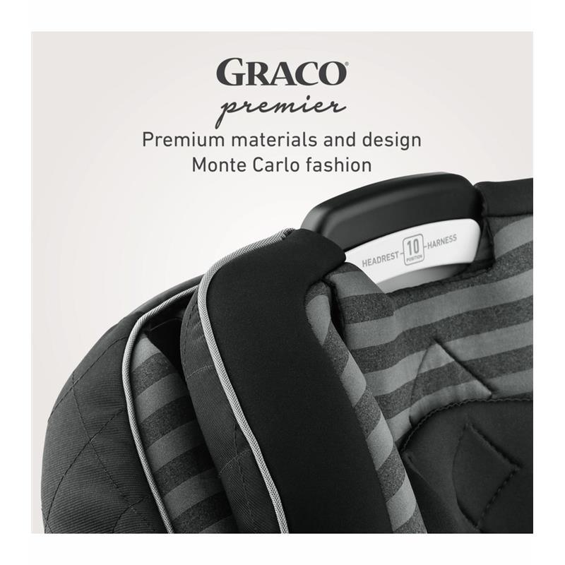 Graco - Premier 4Ever DLX Extend2Fit 4-in-1 Car Seat, Monte Carlo Image 3