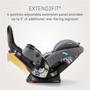 Graco - Premier 4Ever DLX Extend2Fit SnugLock 4-in-1 Car Seat Featuring Anti-Rebound Bar, Midtown Image 3