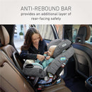 Graco - Premier 4Ever DLX Extend2Fit SnugLock 4-in-1 Car Seat Featuring Anti-Rebound Bar, Midtown Image 4