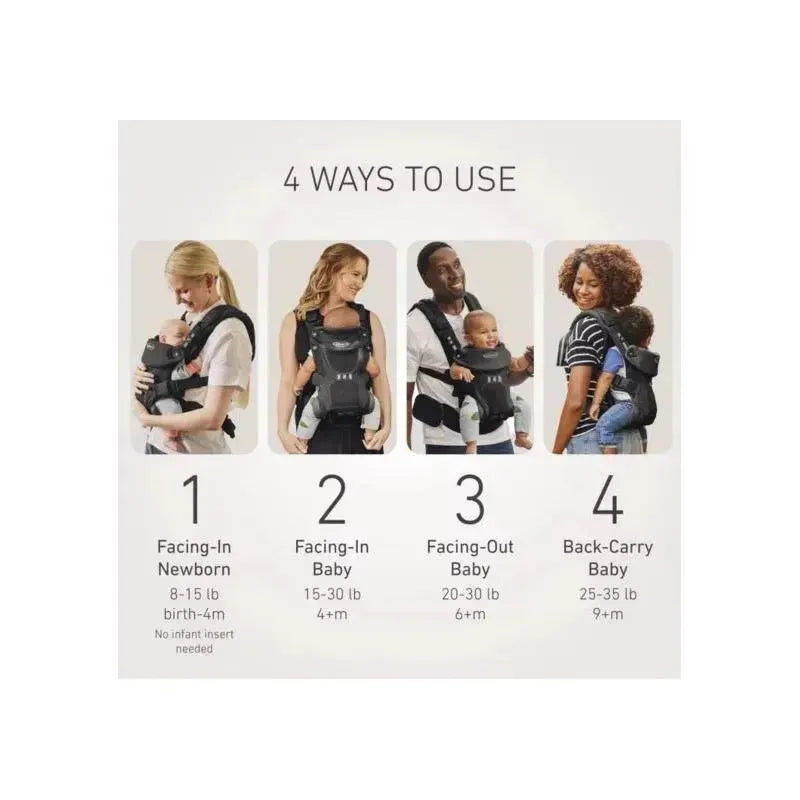 graco onyx stroller Graco Premier Cradle Me Air 4-in-1 Baby Carrier, Onyx Black