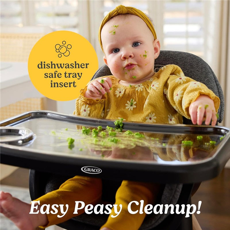 Graco Ready2Dine DLX 4-in-1 Highchair, Portable High Chair with 4 Growing Stages Image 6