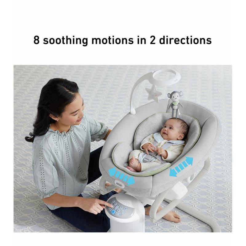 Graco - Soothe My Way Baby Swing with Removable Rocker, Madden Image 6