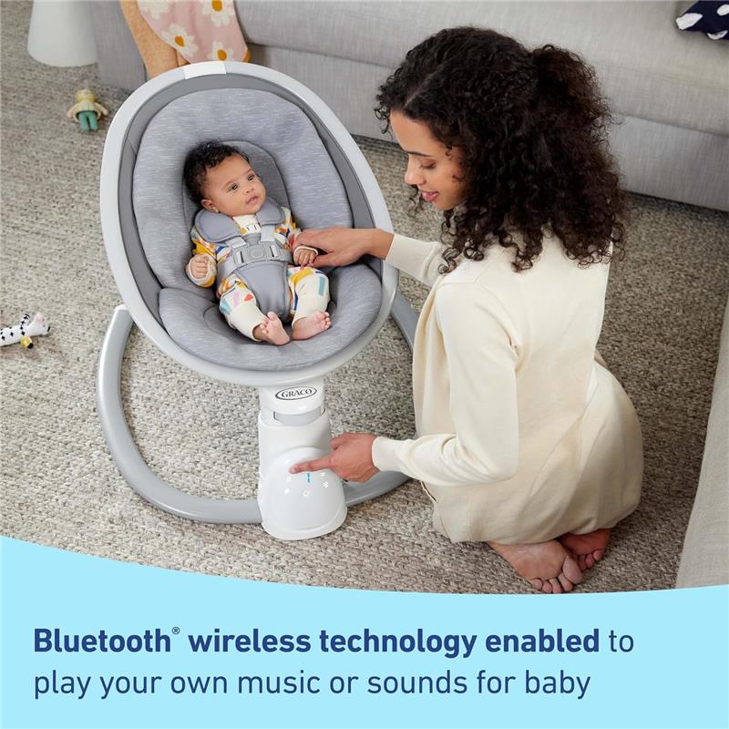 Graco - Soothe 'N Sway Bluetooth Swing, Lucca Image 5