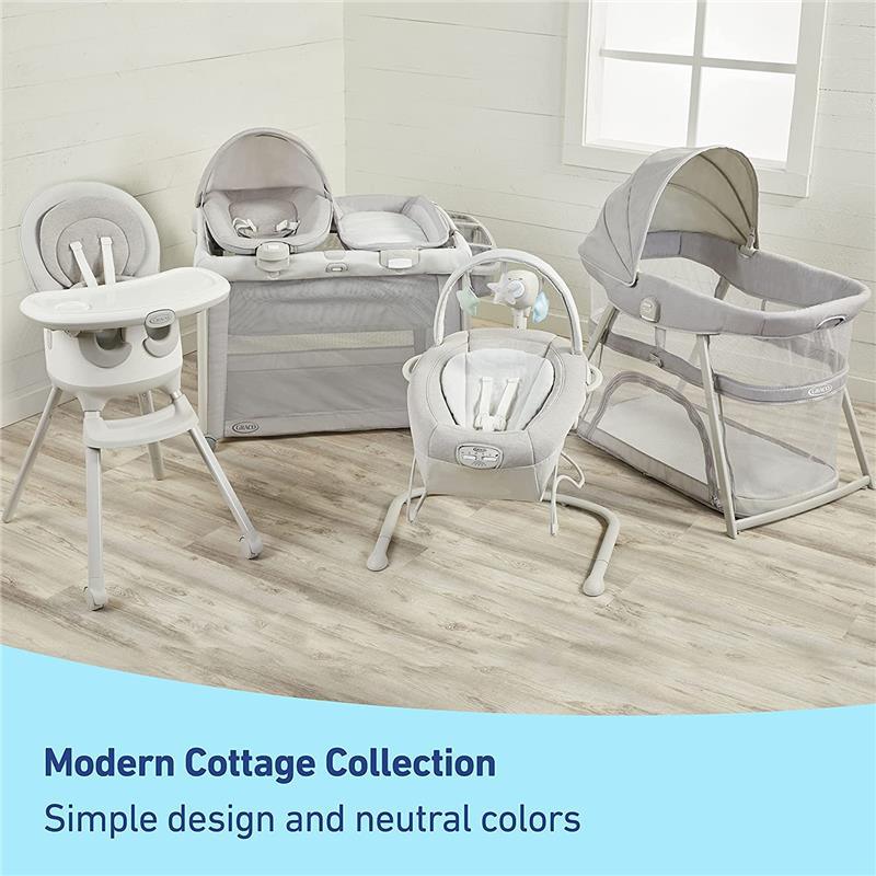 Graco - Soothe n Sway LX Portable Rocker, Modern Cottage Image 4