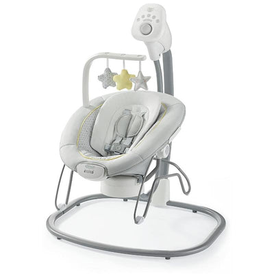 Graco Sway2Me Portable Baby Swing and Bouncer Seat with Music, Watson Image 1