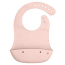 Green Sprouts - Baby Silicone Scoop Bib, Light Grapefruit Image 1