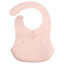 Green Sprouts - Baby Silicone Scoop Bib, Light Grapefruit Image 2