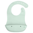 Green Sprouts - Baby Silicone Scoop Bib, Light Sage Image 1