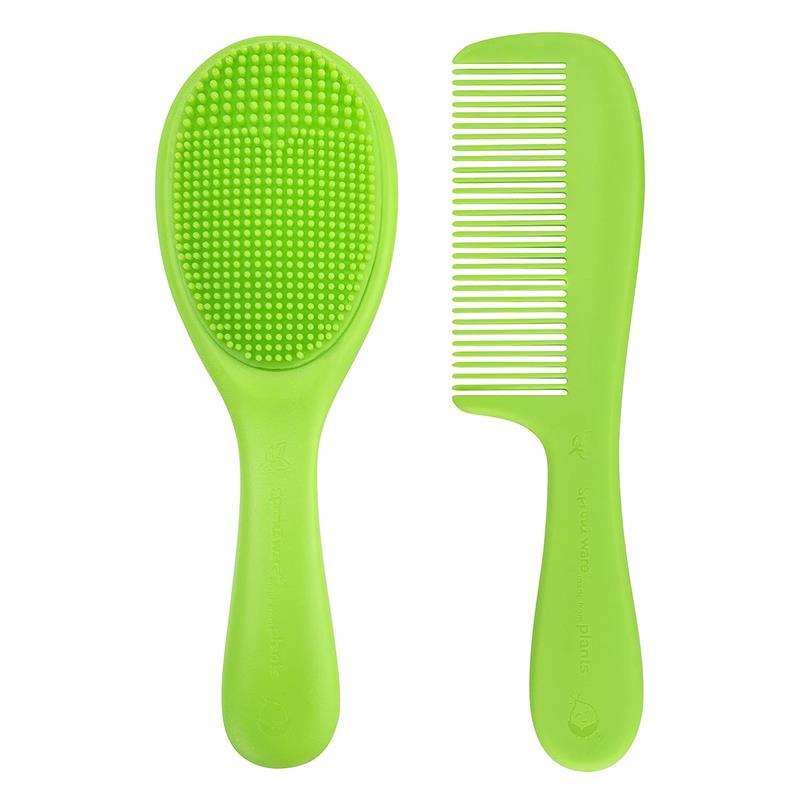 Green Sprouts - Cradle Cap Brush & Comb Set Image 1