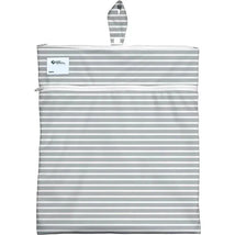 Green Sprouts - Eco Wet & Dry Bag, Gray Stripe Image 1