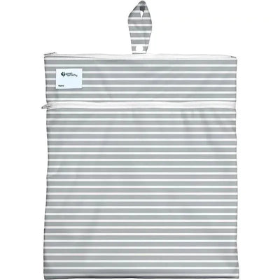 Green Sprouts - Eco Wet & Dry Bag, Gray Stripe Image 1