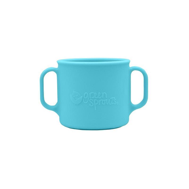 Green Sprouts Learning Cup, Aqua Image 1