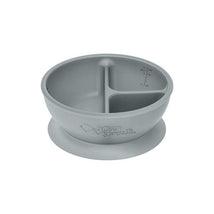 Green Sprouts Silicone Learning Bowl, Gray Image 1