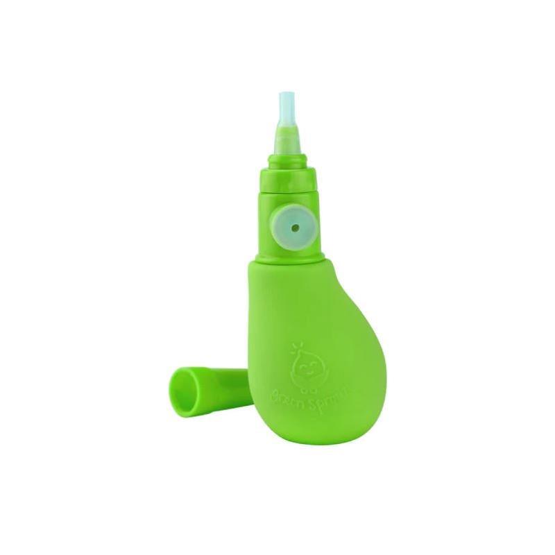 Green Sprouts - Sprout Ware Nasal Aspirator Made From Plants And Silicone Tube, Green Image 1