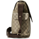 Gucci Supreme Diaper Bag with Changing Pad, Beige Image 7