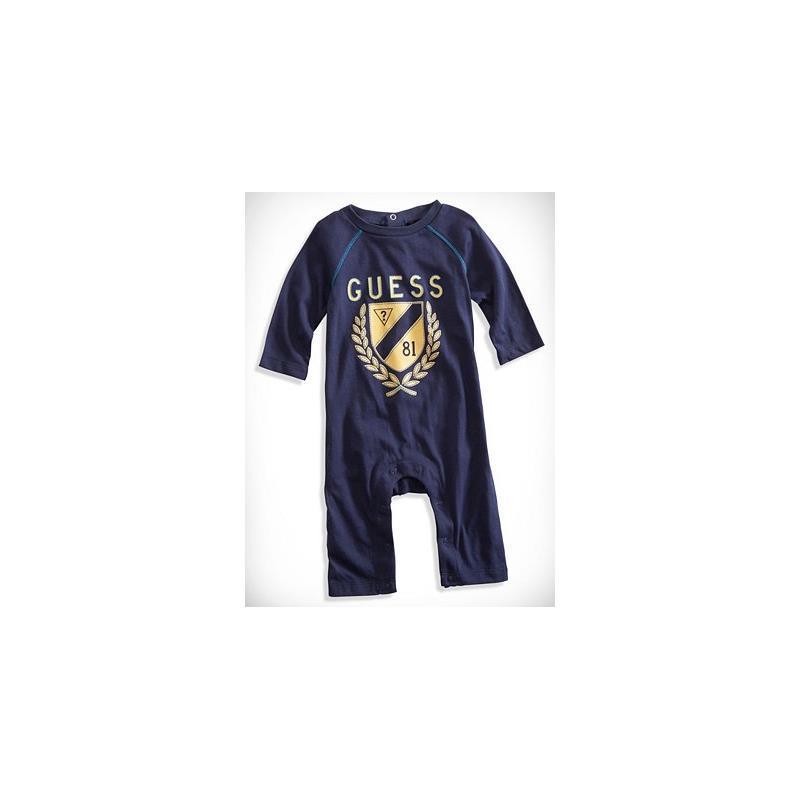 Guess Boy Logo Coverall 3/6M Image 1