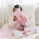 GUND Baby Dreaming Luna Unicorn Soft Book Plush Stuffed Sensory Stimulating Toy, 8 In Image 3