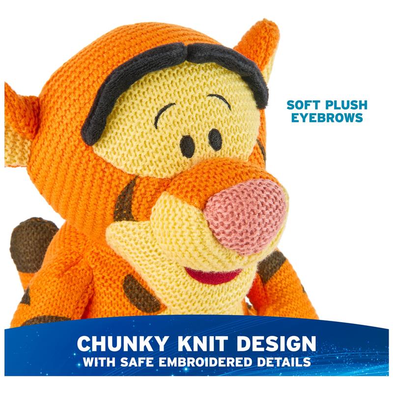 Gund - Disney Official Tigger Knit Plush, Winnie The Pooh Image 3
