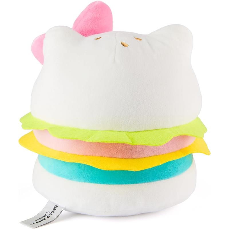 Gund - Hello Kitty Hamburger, 8 In Image 2