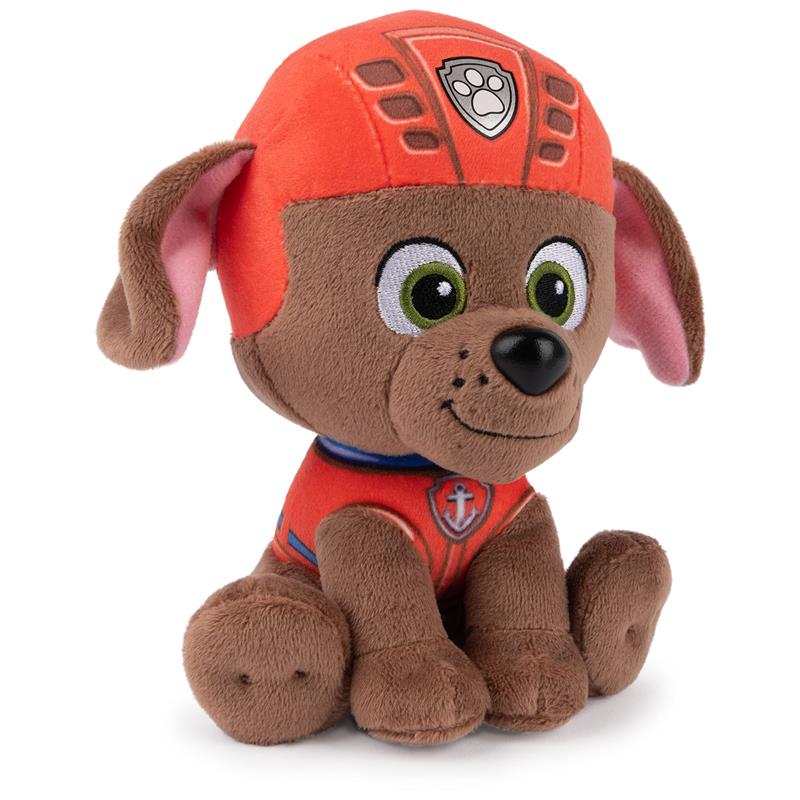 Gund Official PAW Patrol Zuma in Signature Water Rescue Uniform Plush Toy Image 4