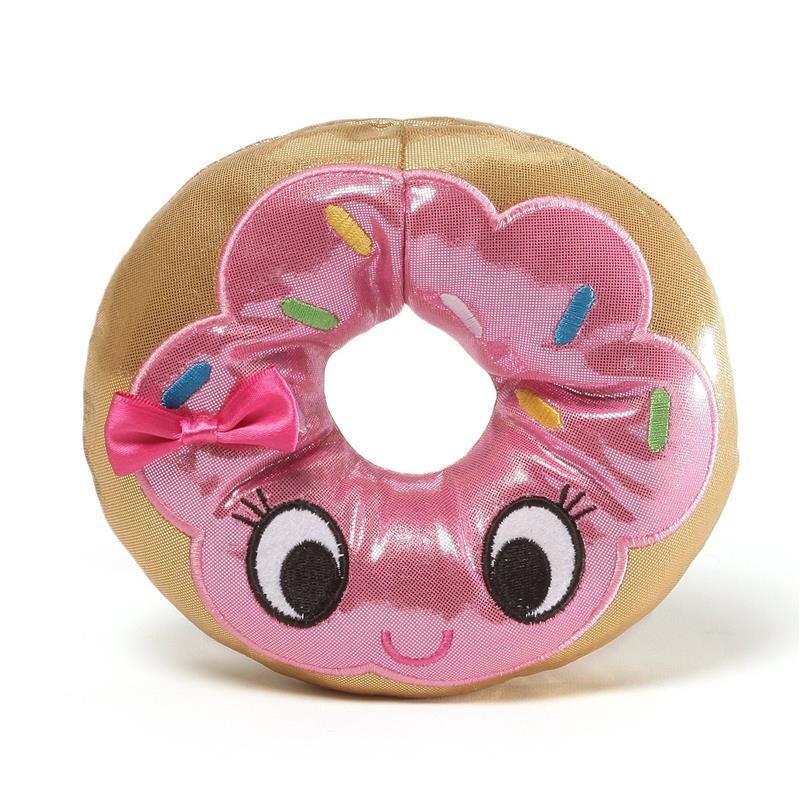 Gund Sparkle Snacks Donut Plush, Pink, 2 Image 1
