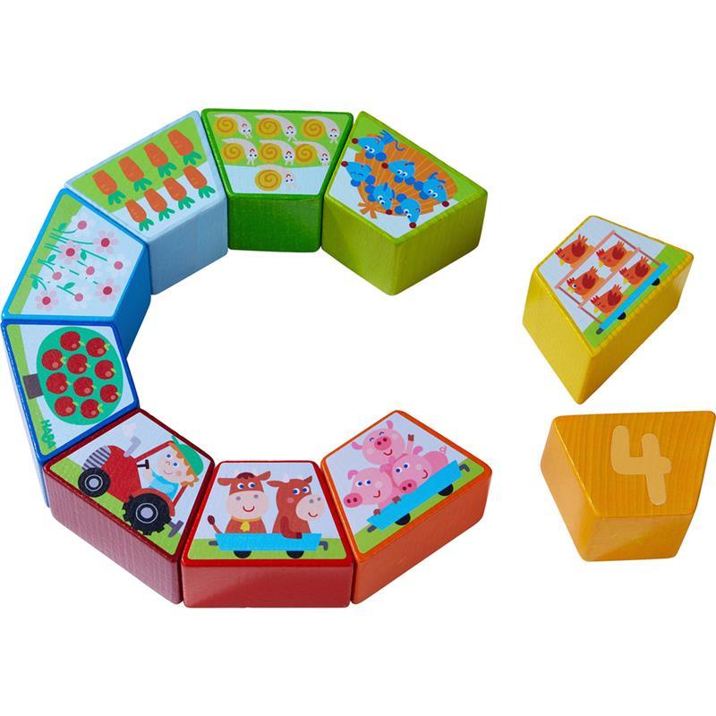 Haba - Numbers Farm Wooden Arranging Game Image 3