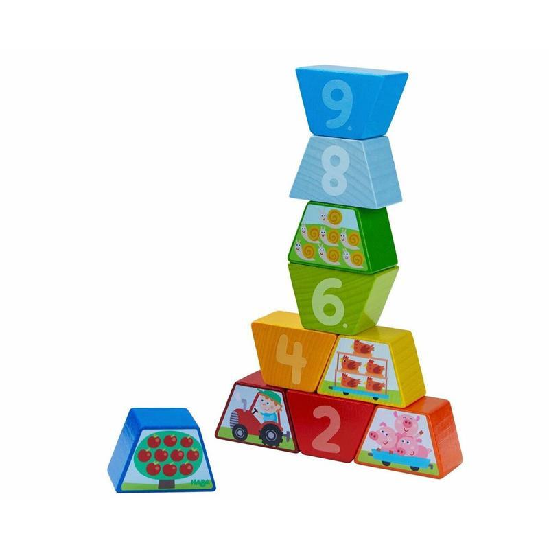 Haba - Numbers Farm Wooden Arranging Game Image 7