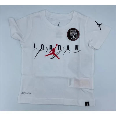 Haddad - Toddler Tshirt Jordan Logo - White Image 1