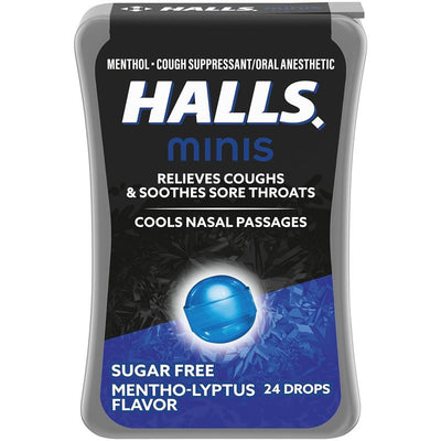 Halls - Minis Menthol-Lyptus 24 Ct Image 1