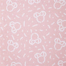 Halo - 100% Cotton Sleepsack Swaddle Disney Print Small Confetti Minnie, Pink Image 3