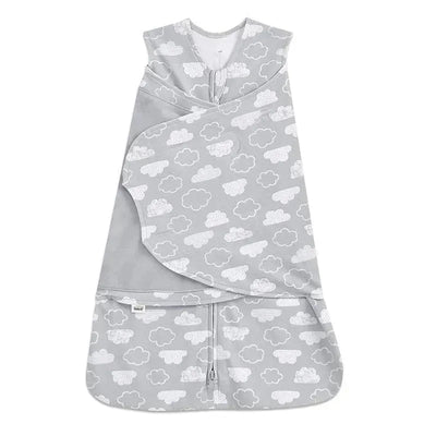 Halo - 100% Cotton Sleepsack Swaddle Print Clouds, Small Image 1