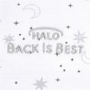 HALO SleepSack Swaddle 100% Cotton 1.5 TOG - Midnight Moons Gray, Newborn Image 2