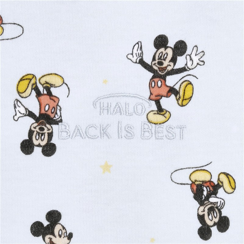 HALO SleepSack Wearable Blanket 100% Cotton 0.5 TOG - Mickey Fun Image 5