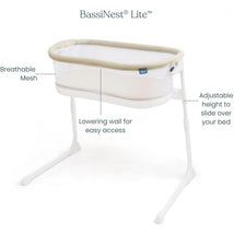 HALO BassiNest Lite Portable Bassinet - Oat Image 2