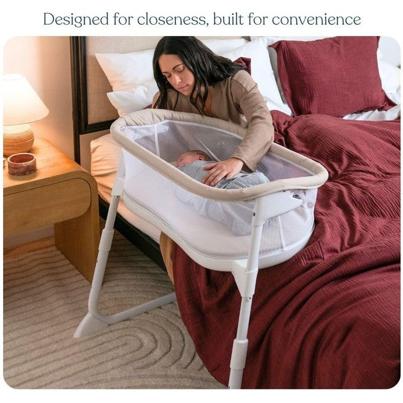 HALO BassiNest Lite Portable Bassinet - Oat Image 3