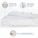 HALO DreamWeave Breathable Crib Mattress - White Image 3