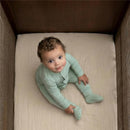 HALO Full-Size Fitted Crib Sheets 2-Pack - Oat Image 6