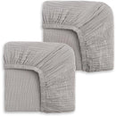 HALO Full-Size Fitted Crib Sheets 2-Pack - Storm Grey Image 1